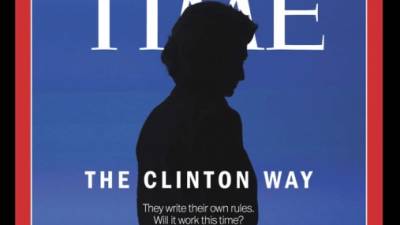 La silueta de Clinton con unos cuernos en la portada de TIME ha dado de que hablar en EUA.