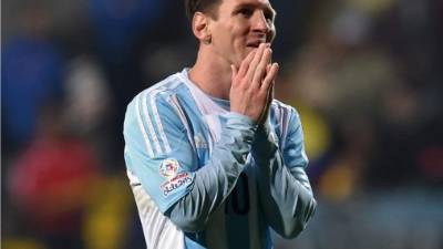 Messi solamente ha marcado un gol en lo que va de la Copa América.