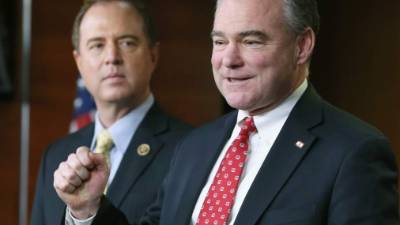 El senador demócrata por Virginia, Tim Kaine, impulsó la autorización para el uso de la fuerza militar contra el Estado Islámico propuesta por Obama al Congreso esta semana.