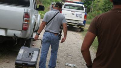 En la escena del crimen no se encontraron casquillos.