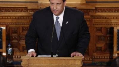 El gobernador del Estado estadounidense de Nueva Jersey, el republicano Chris Christie. AFP