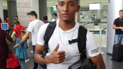 Douglas ya se encuentra en suelo hondureño. FOTO @jcnfutbol1