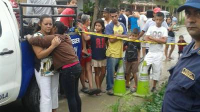 El crimen fue registrado en el pasaje 50 de la colonia Santa Martha de San Pedro Sula.