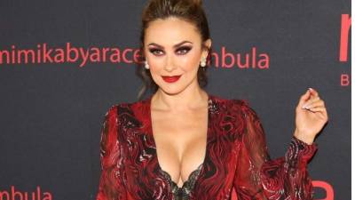 La actriz Aracely Arámbula asegura que ella y su familia cuidan mucho su sistema inmune.