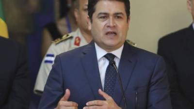 El presidente de Honduras, Juan Orlando Hernández, calificó de esclavitud moderna a quienes manejan las minas.