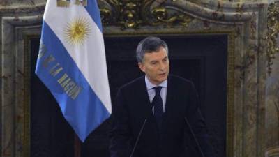Mauricio Macri enfrenta un rechazo popular por los masivos despidos desde que asumió el 10 de diciembre. Foto: AFP