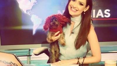 La periodista Michelle Galván se destacó como presentadora de Univisión en Houston.