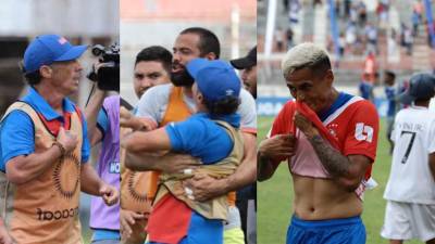Locura de Pedro Troglio en La Ceiba al extremo que peleó con árbitro y aficionados en la derrota del Olimpia ante Victoria.