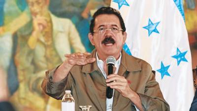 <b><span class=mln_uppercase_mln>Asesor.</span></b> Zelaya funge como asesor de la presidenta Xiomara Castro.<span class=mln_uppercase_mln> </span>