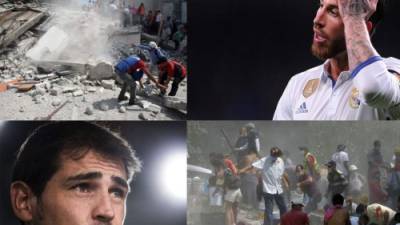 Diferentes personalidades del mundo de los deportes se han solidarizado con México tras sufrir este martes un fuerte terremoto de 7.1 grados que ha dejado más de 100 muertos.