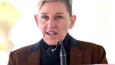 La humorista y presentadora estadounidense Ellen DeGeneres.