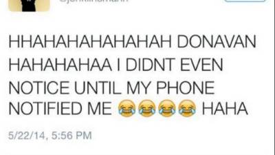 Este es el mensaje que publicó el hijo de Klinsmann en su Twitter.