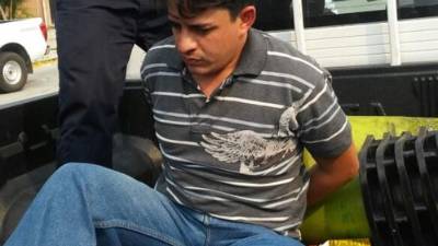 Edwin Antonio Licona Mendoza fue detenido para ser investigado por la muerte del taxista Reinaldo Dagoberto Morales.
