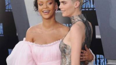 Rihanna y Cara Delevingne