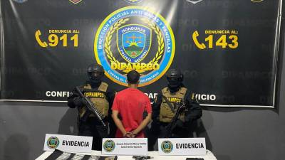 Alias “Lunay” fue arrestado este miércoles en San Pedro Sula (Honduras).