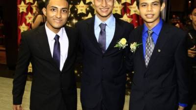 Jafet Hernández, Carlos Moreno y Henry Ramos.