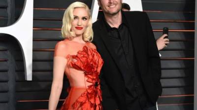 Gwen Stefani y Blake Shelton.