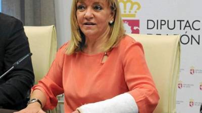 Isabel Carrasco, presidenta del PP en León y concejal en el Ayuntamiento de esa ciudad.