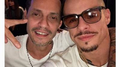 Marc Anthony y Casper Smart