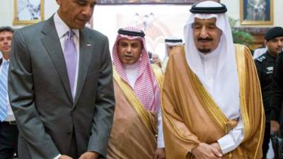 Obama se reunió la semana pasada con el rey saudí, Salman bin Abdelaziz. Foto: EFE