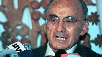 Foto en vida del expresidente mexicano Luis Echeverría. Imagen: EFE/Susana Navarrete