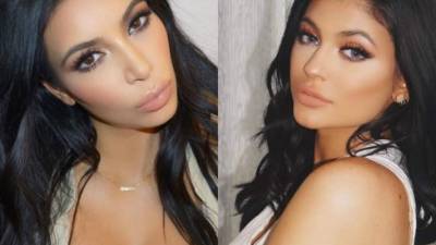 Kim Kardashian y Kylie Jenner.