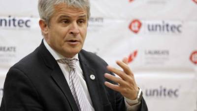 Hernán Vigier, rector de la Universidad Provincial del Sudoeste Bahía Blanca de Argentina.