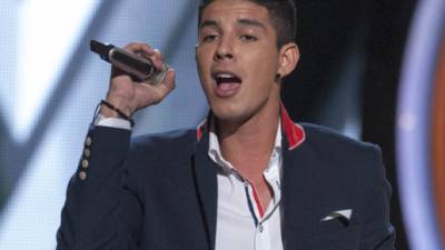 El exconcursante de 'La Voz... México', Gibrán David Martiz.