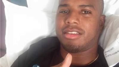 Así luce Juan Carlos García en estos momentos.