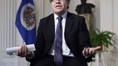 Almagro dijo a EFE que el diálogo promovido por la Unión de Naciones Suramericanas carece de elementos. EFE