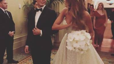 Sofía Vergara publicó en las redes sociales las fotos de su boda.