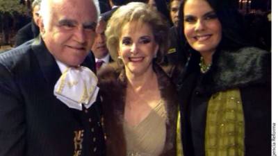 Vicente y María del Refugio Abarca en una foto de archivo.