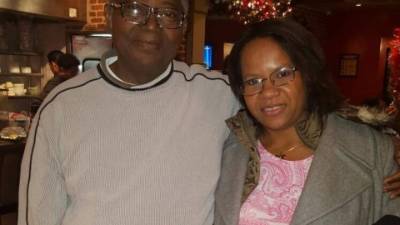 María Isabel Moreira y su padre José Moreira.