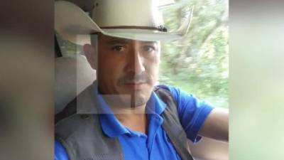 Foto en vida del ganadero German Danilo Ramírez.