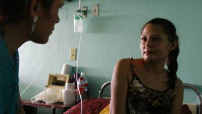 El mayor deseo de Alba Luz es regresar a su casa y poder disfrutar de su hijo.