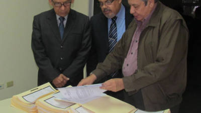 Los dictámenes técnicos fueron entregados al Secretario General de la Secretaría Seguridad, Manuel de Jesús Luna Gutiérrez.