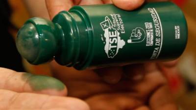 Las cajas de tinta ya están en el TSE.