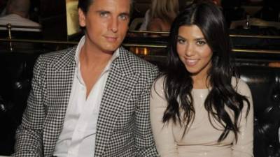 Scott Disick y su expareja Kourtney Kardashian en una foto de archivo.