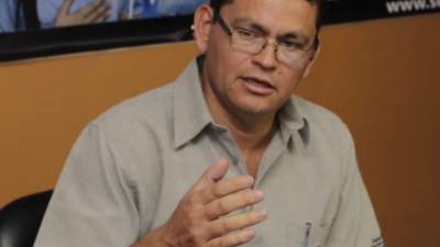 El ministro de Educación, Marlon Escoto.