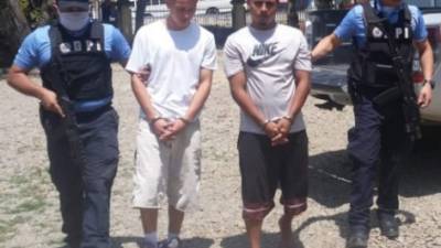 Dos detenidos en la ciudad de El Progreso, Yoro.