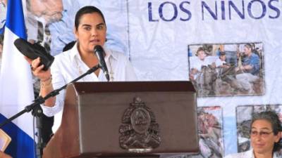 La esposa del expresidente Porfirio Lobo Sosa llevó a cabo el programa.