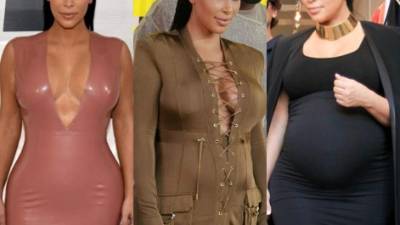 La estrella televisiva ha ganado 21 libras kilos y medio durante el embarazo de su segundo hijo.