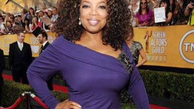 La millonaria empresaria y presentadora de TV Oprah Winfrey