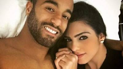 Lucas Moura y Larissa es la pareja que tiene hablando a Brasil.