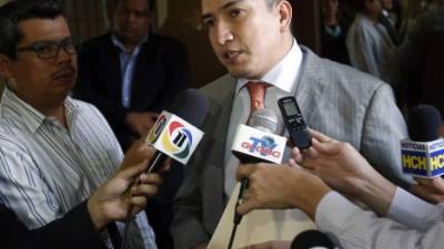 El director de Fiscales, Rolando Argueta.