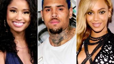 Nicki Minaj y Chris Brown tienen seis nominaciones, mientras que Beyoncé solo cuatro.