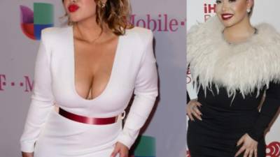 A la cantante no le molesta que la encasillen en la categoría de 'gordibuena' debido a su curvilínea figura.