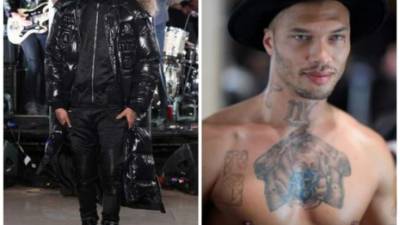 Jeremy Meeks desfiló en la Semana de la Moda de Nueva York y fue una de las sensaciones de la pasarela.