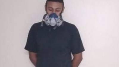 El detenido David Alejandro García Madrid.