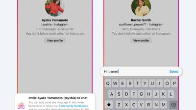 Meta muestran unas pantallas de privacidad y limitación de mensajería en la aplicación de la red social de Instagram.